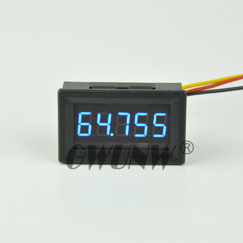 Тестер напряжения GWUNW BY536V DC 0 99 999 V(100V) Цифровой вольтметр 5 бит высокая точность 36