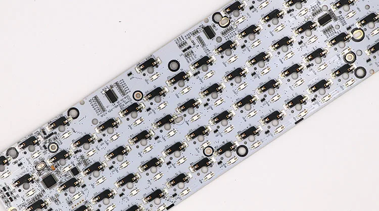 GK64 pcb RGB 60% 64 клавиши Горячая замена PCB diy механическая клавиатура hotswap разъем GH60