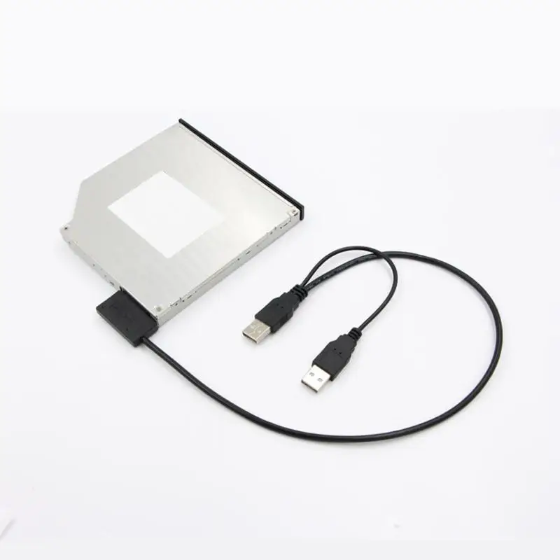 Адаптер для синхронизации данных с SATA на USB 2 0 7 + 6 контактов 480 Мбит/с|slimline sata|sata to usb