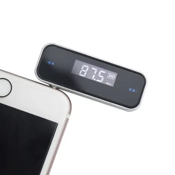 

Mini Wireless Transmitter 3.5mm In-car Music Audio FM Transmitter Electronic Car MP3 Player 3.5mm Car Display 3.5 mm mp3 car
