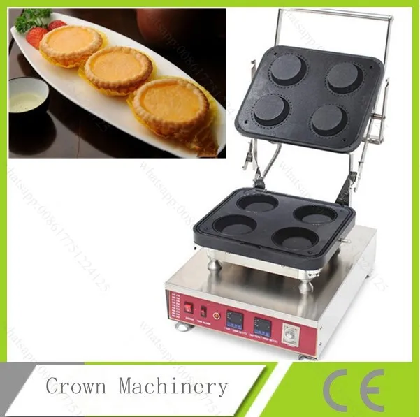 4pcs egg tart mold machine/ egg tart cupcake maker machinein Waffle
