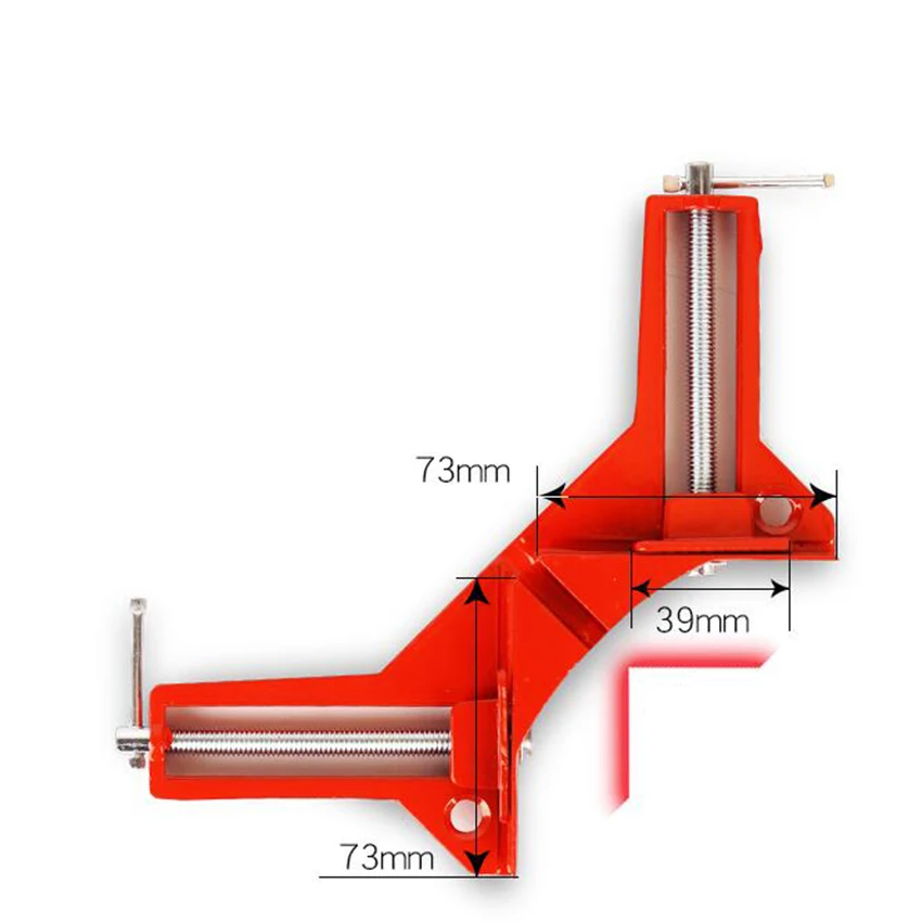 1 шт. 90 градусов прямоугольный фоторамка угловой держатель с зажимом деревообрабатывающий ручной комплект