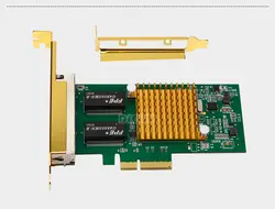 Intel I350-T4 PCI Express lan платы NIC