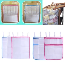 Одежда высшего качества детская кровать подвесная сумка для хранения для детской кроватки Органайзер игрушка пеленка карман для постельное для колыбели