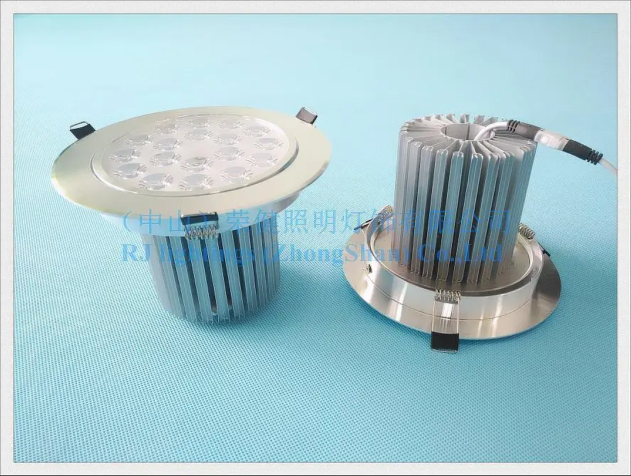 Закрытый потолочный светодиодный пятно света лампы 18 Вт 1900lm SMD5252 светодиодный spotlight 18 светодиодный 18*1 Вт 18 Вт 110lm/W/светодиодный AC85V-265V