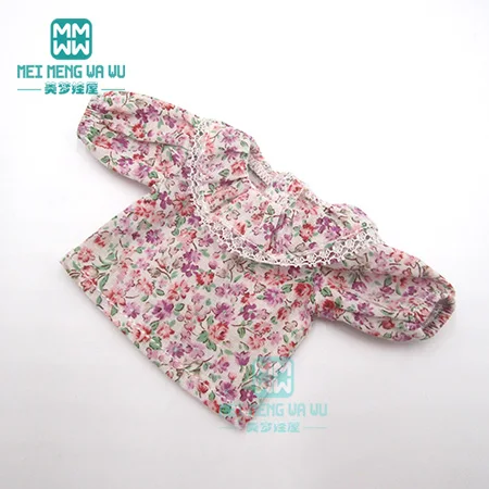1PCS Blyth doll clothes fashion floral small shirt, casual dress for 28-30cm Blyth Azone OB22 OB24 doll accessories XB--019--A