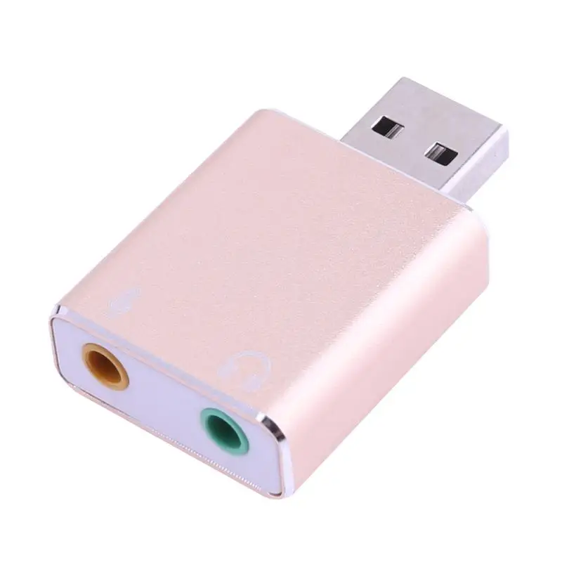 

External USB Sound Card Analog 7.1CH USB To Jack 3.5mm Headphone earphone Headset Adapter Audio Mic Sound Card For WinXP/7/8/10