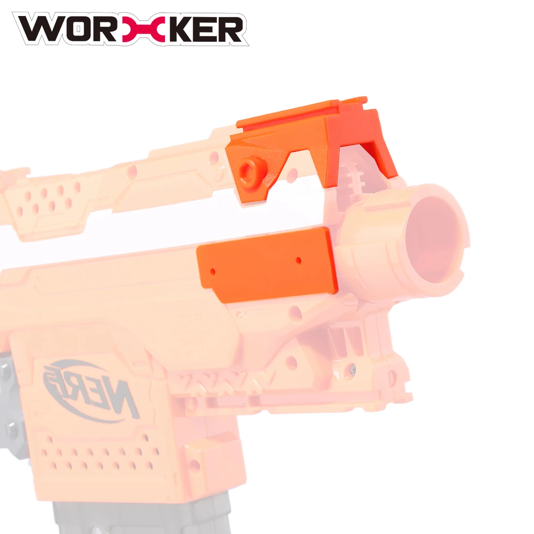 

WORKER Modified Toy Accessories Top and Side Rail Adapter Picatinny Base Set for Nerf Stryfe