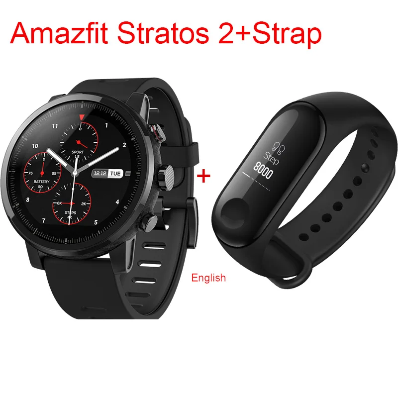 Xiaomi Huami Amazfit умные часы Stratos 2 Английская версия Pace 2 умные часы мужские с gps Xiaomi часы PPG пульсометр - Цвет: Style 10