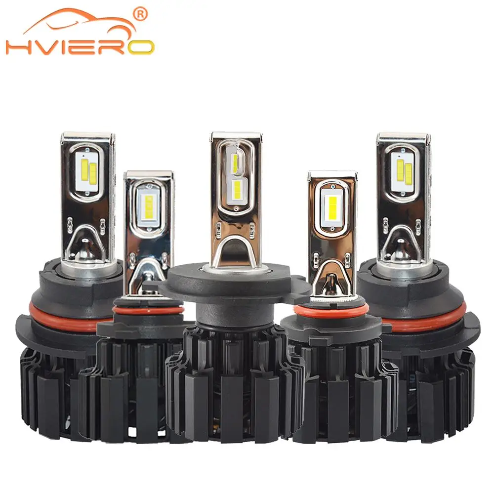 

2X H4 H7 9012 5202 H16 H8 100W 13600Lm IP67 Auto Led Front Bulb Automobile Headlamp Fog Light 6000K Car Lighting HID Light Blubs
