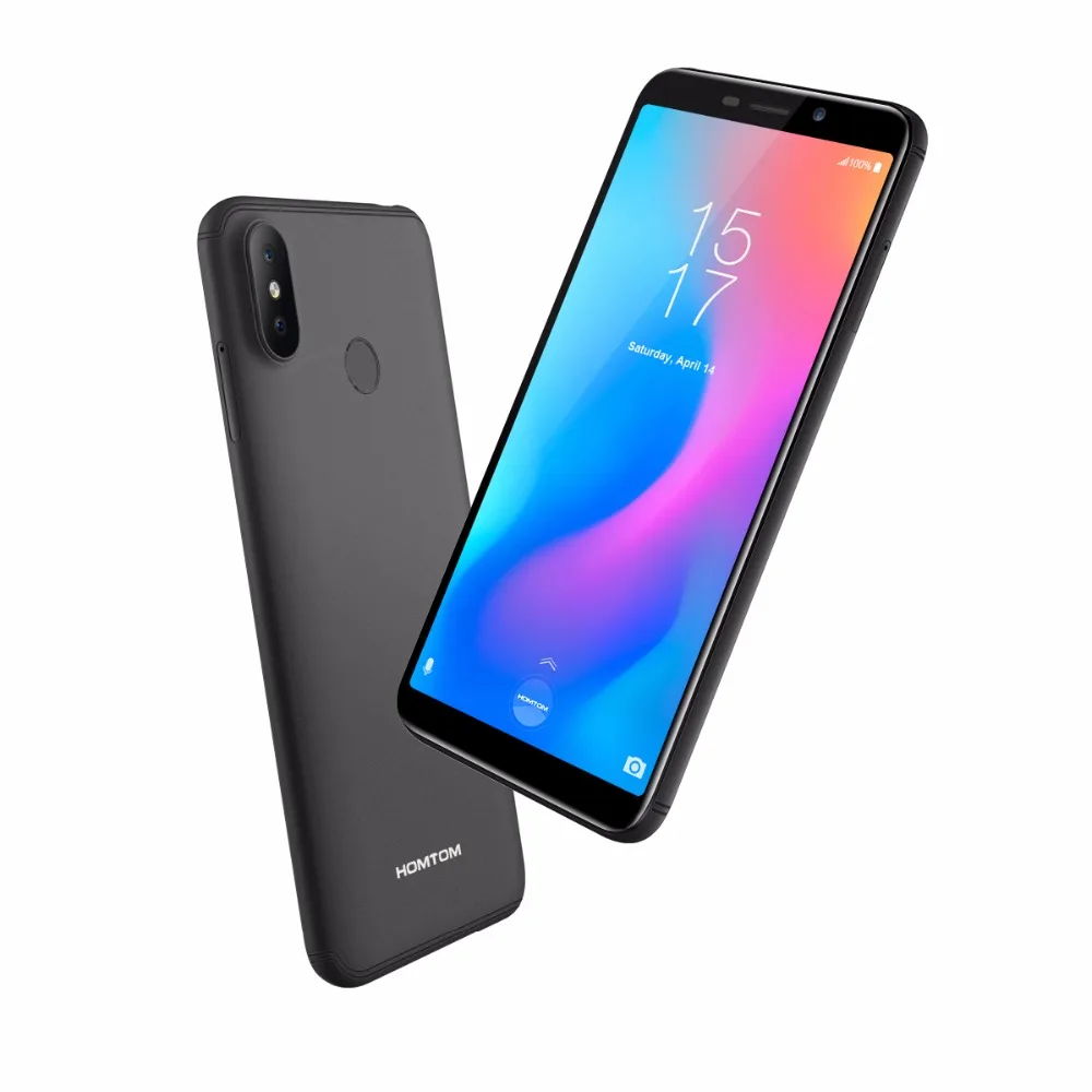 HOMTOM C2 смартфон 18:9 полноэкранный MTK6739 Ouad Core 5 &quotотпечаток пальца 2 ГБ + 16 Гб Двойная
