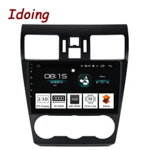 Idoing 1Din 9 “Car Android8.0 Radio Vedio GPS Multimedia Player Per Subaru WRX 2013-2015 4G + 64G Octa Core di Navigazione di Avvio Veloce