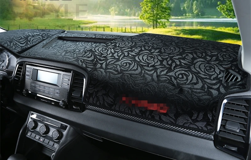 Для SKODA KAROQ 2018 2019 крышка приборной панели коврик Солнцезащитный Избегайте