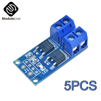 

5PCS 15A 400W MOS FET Trigger Switch Drive Module PWM Regulator Control Panel Board Module Diy Kits