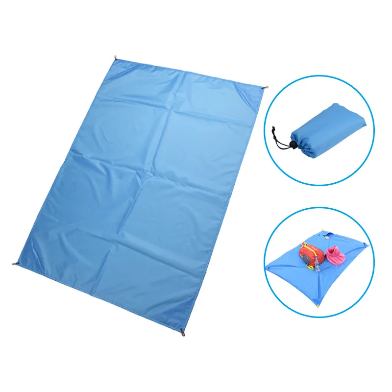 Outdoor Sports Natural hiking Portable Ultra-thin Folding Camping Mat Pocket Blanket Camping Waterproof Blanket picnic mat