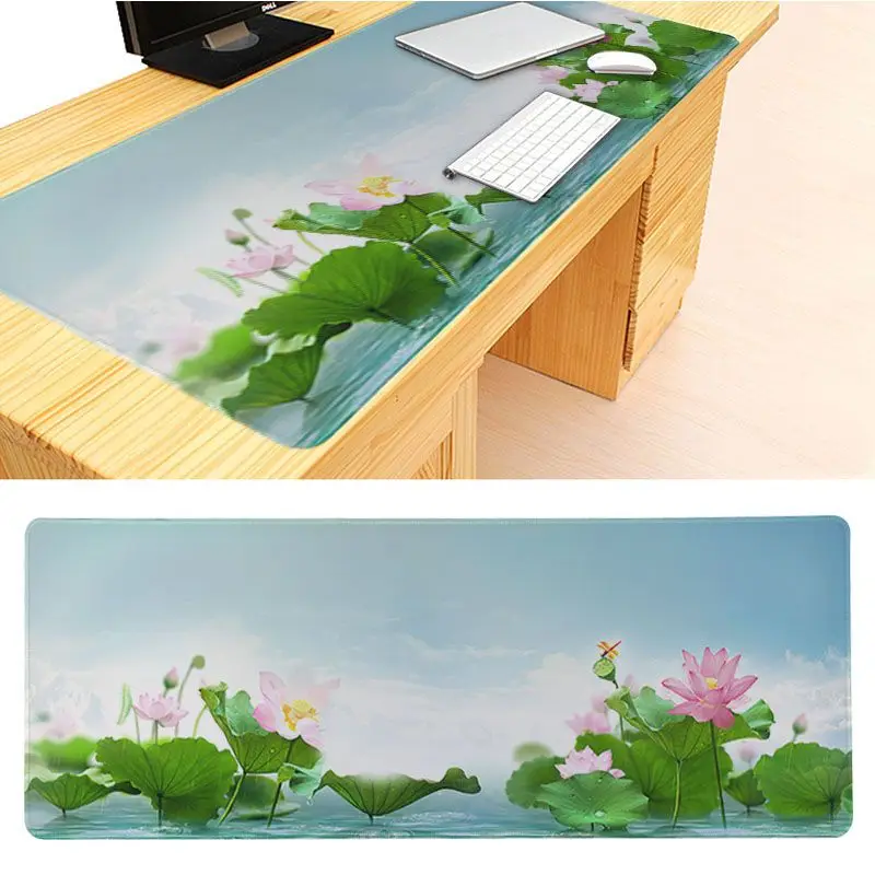 Lock Edge 30x90cm MaiYaCa летние противоскользящие прочные силиконовые коврики размер для 30x90 см скоростной версии коврики для игровой мыши - Цвет: Lock Edge 30x90cm