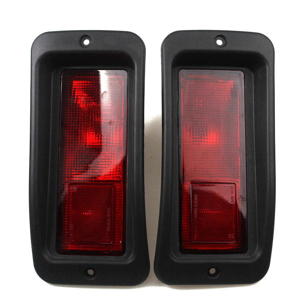 LARBLL New Pair Tail Rear Bumper Light Lamp Set Kit For Mitsubishi
