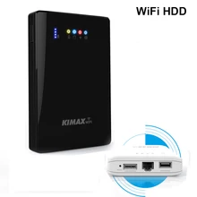 Беспроводной HDD wifi управление 2 ТБ/1 ТБ/500G/320G/250G личные устройства хранения 4000 mah power bank 2,5 дюйма портативный жесткий диск drive