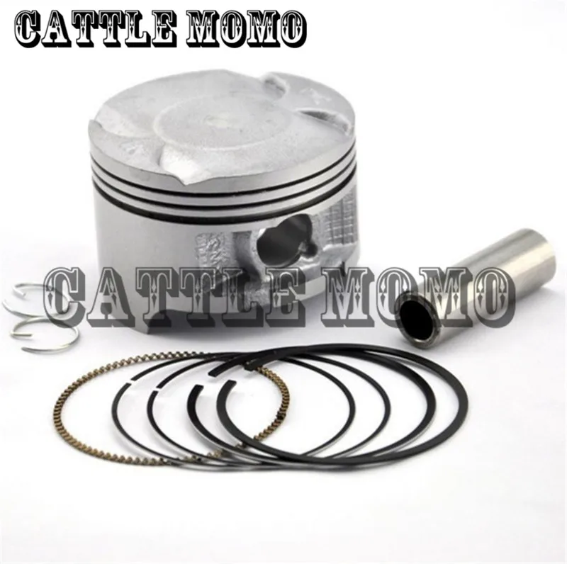 70MM Motorcycle Engine Accessories Cylinder Liner Piston Kit Pin Rings