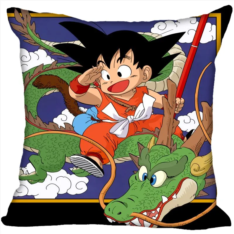 New Custom Pillow Case anime dragon ball Z &q Pillowcases zipper
