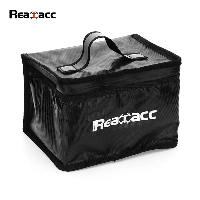 

240*180*65mm Realacc Fireproof Explosionproof LiPo Battery Portable Safety Bag Soft Handbag Suitcase For RC Models Multicopter