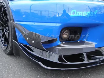 

Car Accessories Carbon Fiber AS Style Canard 4pcs Fit For 1995-1998 R33 GTR OEM Front Bumper Canards