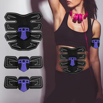 

:Six Modes Smart Electric Treatment Massager Abdominal Muscle Trainer Smart Fitness Abdomen Arm Leg Body Fitness ABS