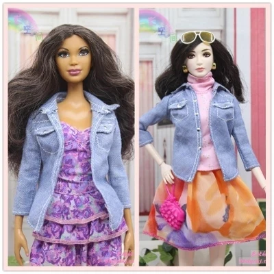 barbie doll jean jacket