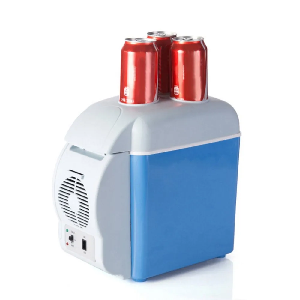 12 В 7.5L емкость портативный автомобильный холодильник автомобиль еда охладитель теплее грузовик электрический холодильник для путешествий RV лодка