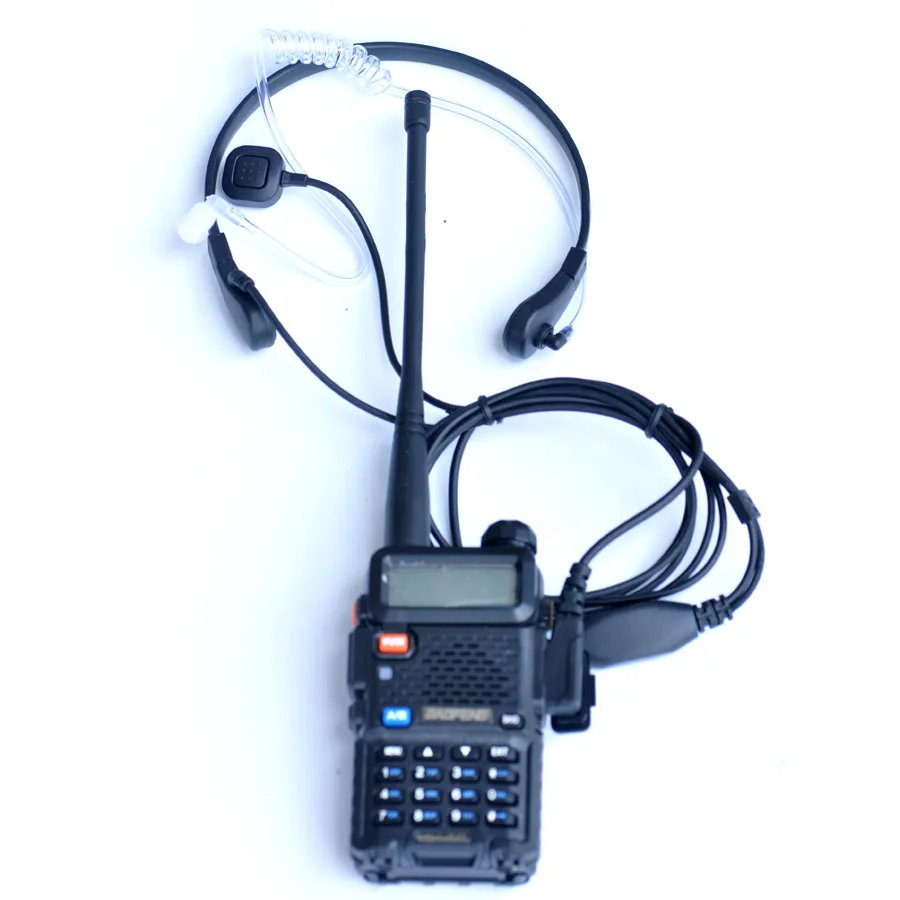 Иди и болтай Walkie Talkie “иди ларингофоном с горло Вибрация игровая гарнитура для