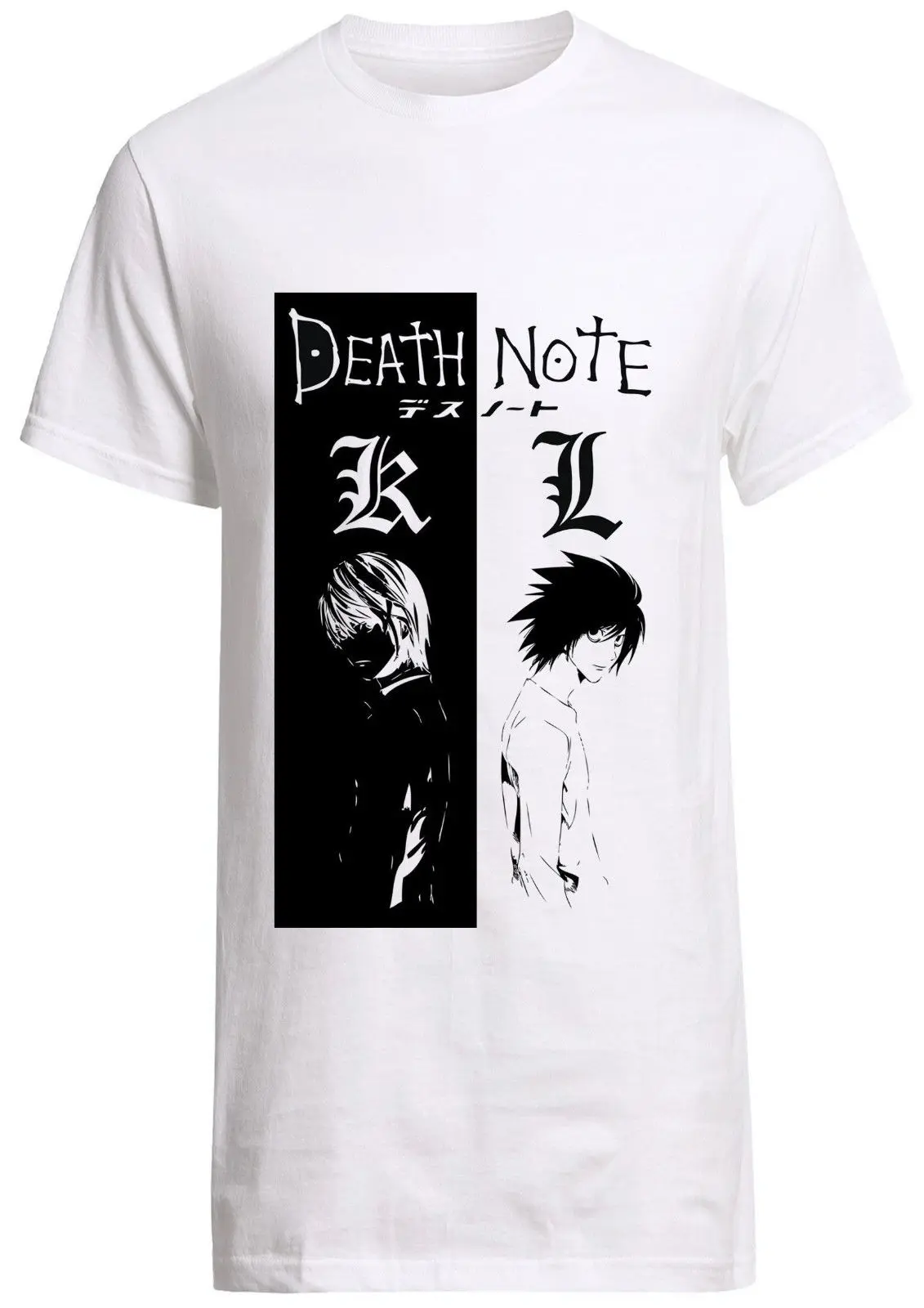 Аниме Death Note ТВ Фань рубашка манга Рюк Гоку на заказ Наруто отбеливатель футболка