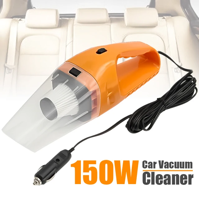 Car Vacuum Cleaner 150W 12V Portable Handheld Auto Vacuum Cleaner Wet Dry Duster Rechargeable Aspirateur Voiture