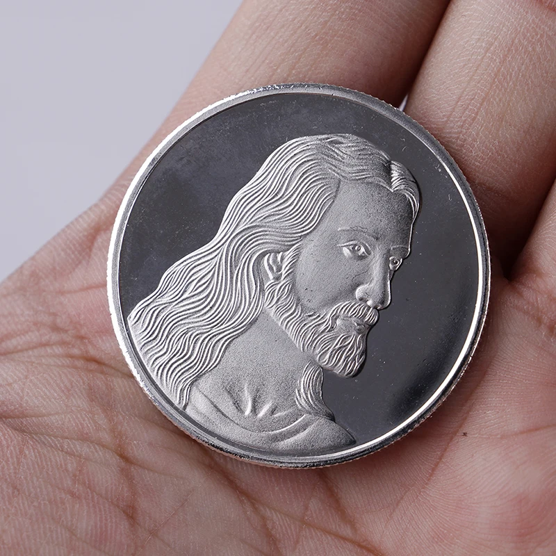 

Gold Silver PromotionalThe Last Supper Commemorative Challenge Coin Christianism Event Commemorative Coin Gift CollectionJesus