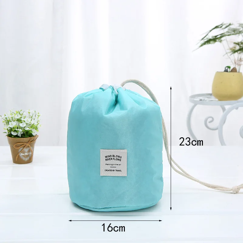 Round women makeup bag travel make up organizer Cosmetic bag female storage toiletry kit case Round women makeup bag travel make up organizer Cosmetic bag female storage toiletry kit case