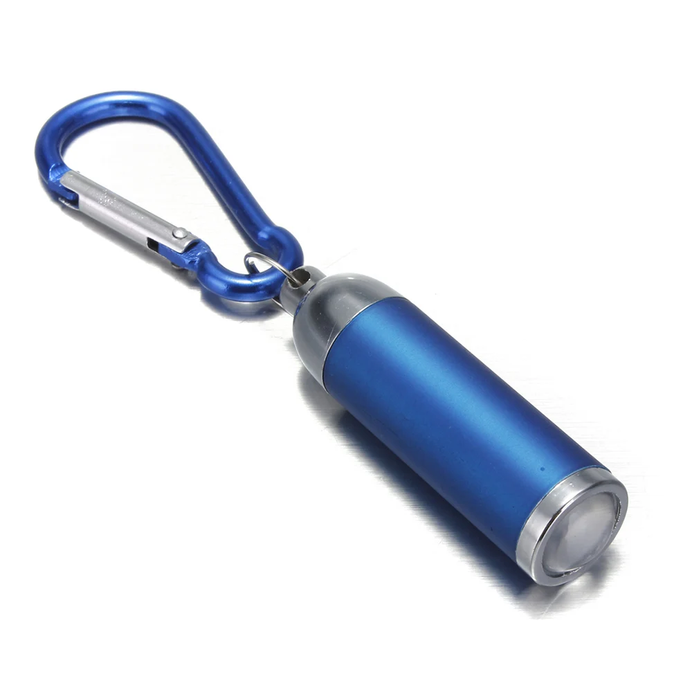 

Ultra Bright Flashilight LED Night Vision Penlight AAA Battery Powerful Lantern With Carabiner Accessories For Hiking Climbing