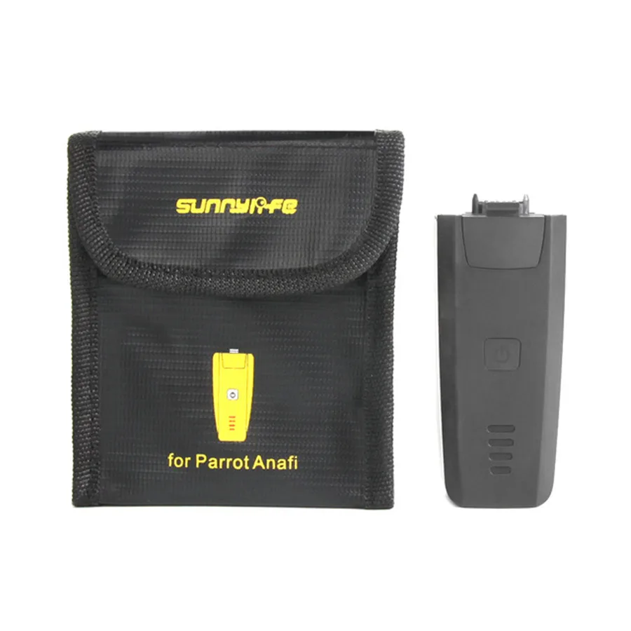 Lipo Battery Explosion-proof Dampproof Fireproof Safety Bag Storage Case Charging Guard for Parrot Anafi RC Drone Accessorie-8