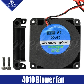 

Mellow 3D Printer Kit 12V 24V 40*10mm 4010 Hydraulic Bearing Blow Radial extruder Cooling Fan Turbo Fan For Creality CR10 Ender3