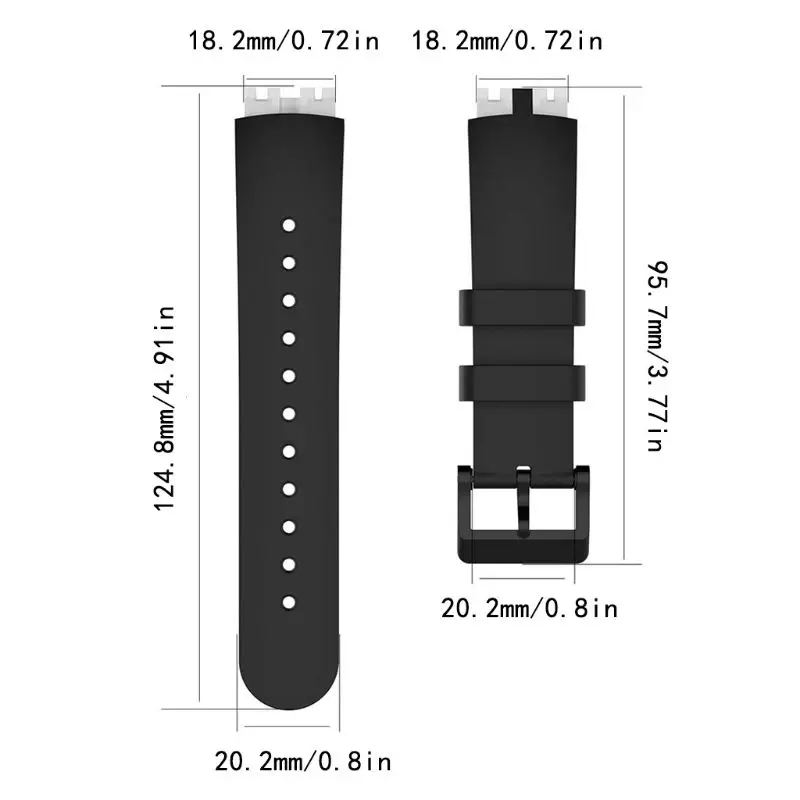 1 шт. силиконовые сменные часы ремешок Браслет и ремонт инструмент для Ticwatch S Smartwatch-Knight умные аксессуары