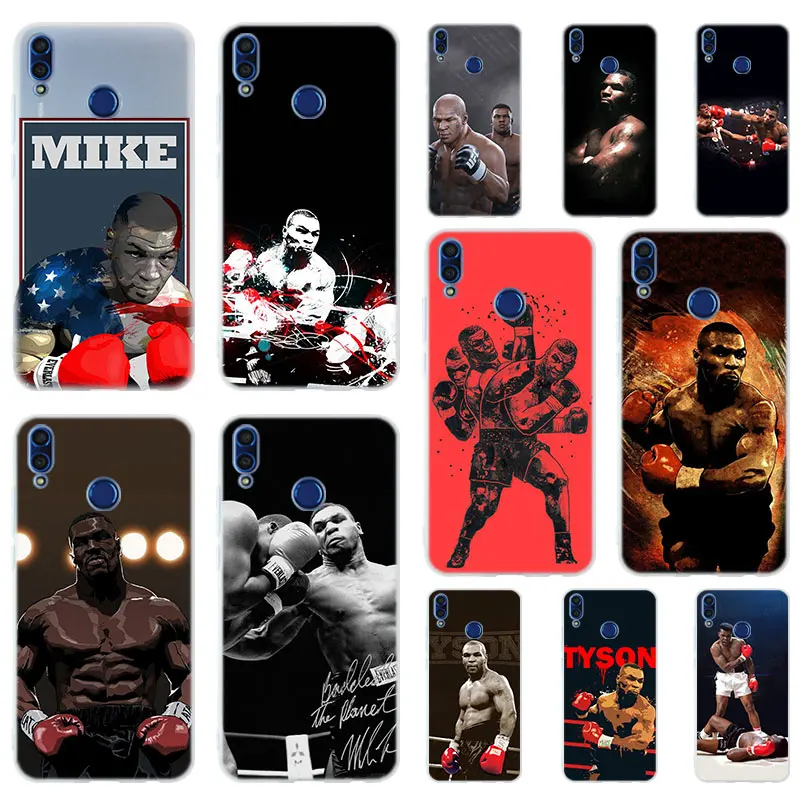 

Mike Tyson punch Soft TPU Case Cover For Huawei Honor 9 10 Lite 6X 7X 8X Max 7A 5.7inch 8A 8C V20 PLAY 9i