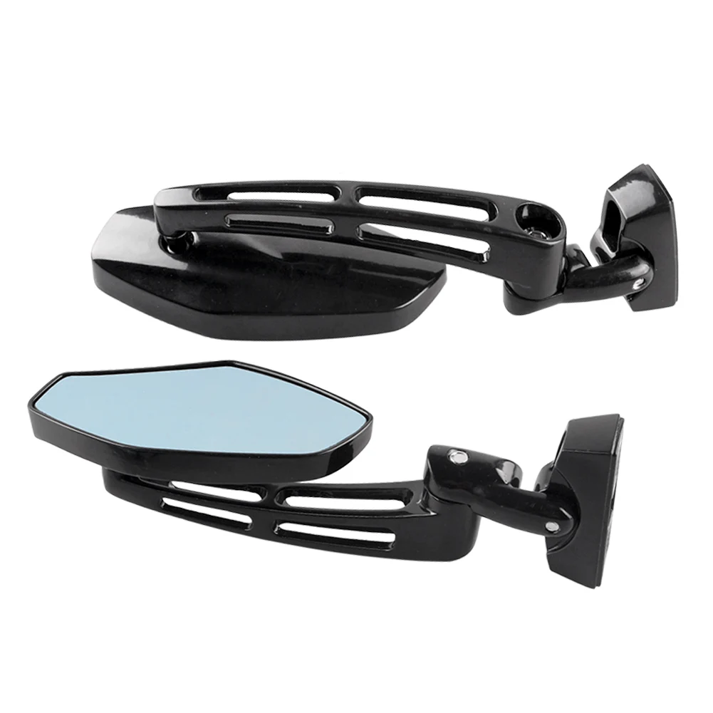 Rear View Side Rearview Wing Mirrors Set Universal For Honda Kawasaki /Suzuki /Yamaha /Ducati Etc Models All Spprt Bikes Pair