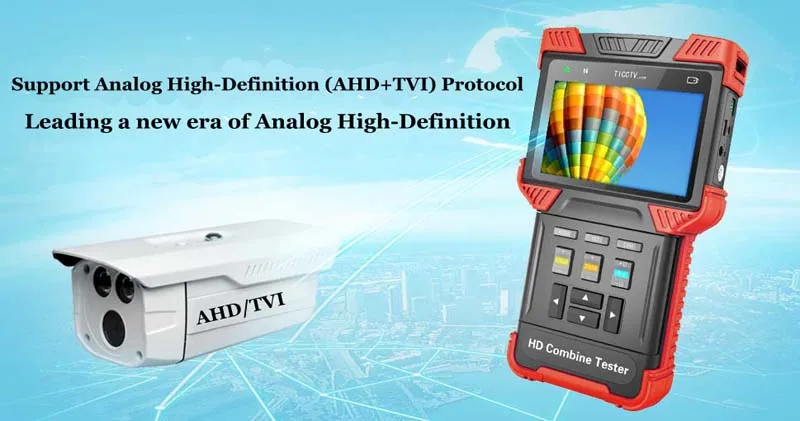 4,0 ''AHD ручной Безопасности HD комбинированный тестер IP Камера тестер монитора камеры видеонаблюдения DT-T62 с AHD + IPC + TDR + POE + аналоговый