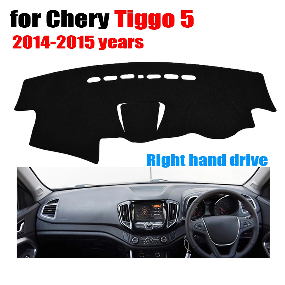 Car dashboard covers for Chery TIGGO 5 2014 2015 years Right hand drive dashmat pad dash cover auto accessories | Автомобили и