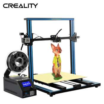 

Original Supply CREALITY 3D Printer CR-10 S4 Dua Z Rod Filament Monitor Alarm Resume Print Power Off Print Size 400*400*400MM