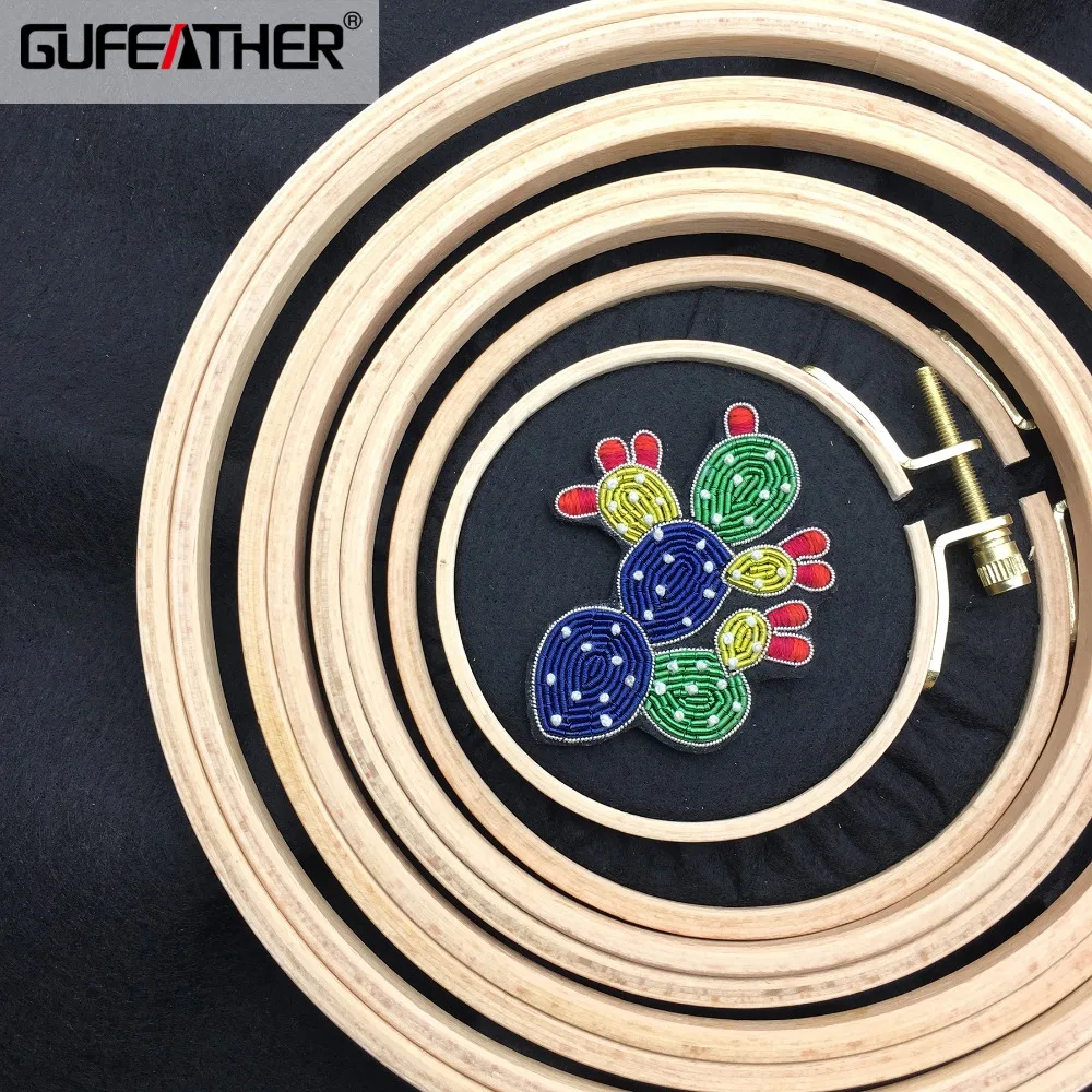 

GUFEATHER M288,jewelry making,jewelry findings,charms,hand made,,round embroidery frame,embroidery fixed ring
