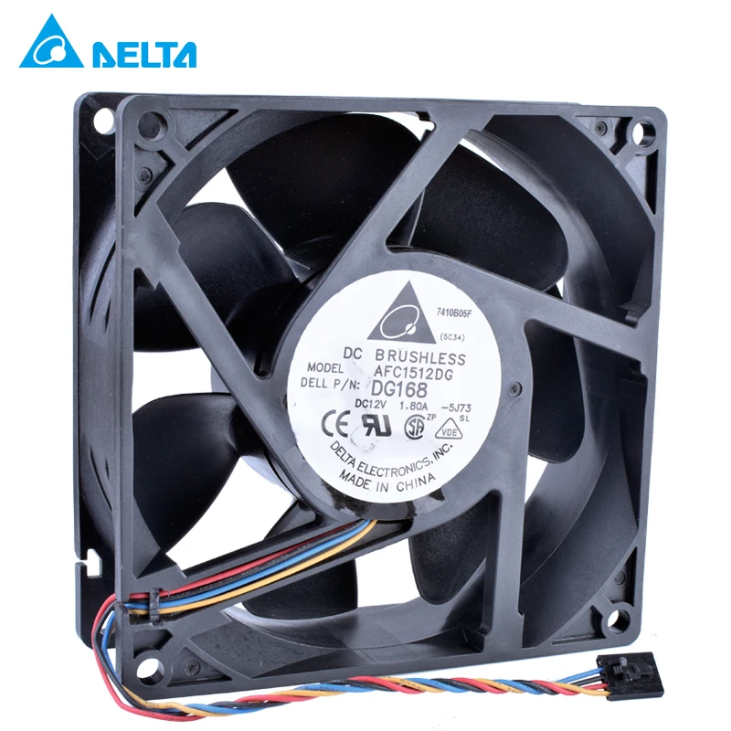 

New original 15050 12V 1.80A AFC1512DG DG168 15CM 150x150x50mm Double ball bearing air volume server cooling fan