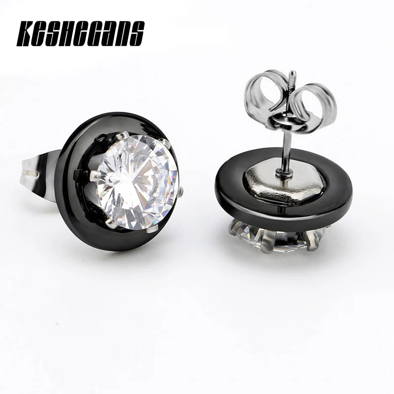 New Arrival Black White Ceramic Earrings For Women Earrings Fashion