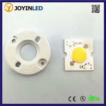 

Ceramic COB LED Chip 7W 9W 12W AC220 driverless AC led module assembly for ceiling lights led bulb spotlights