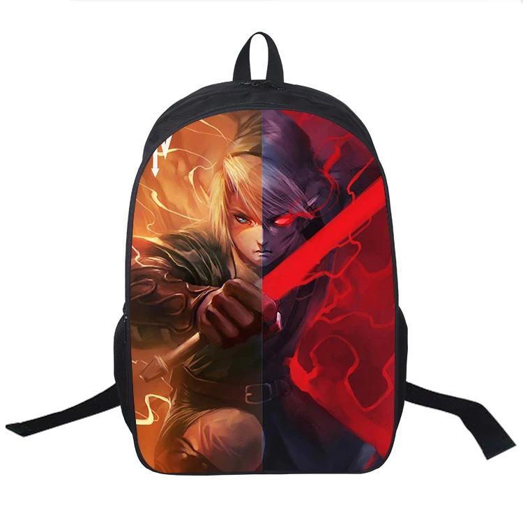 

The Legend of Zelda Zelda Sheik Link Split School Backpack Daily Backpack Teens Boys Girls Backpack School Bag Travel Bag