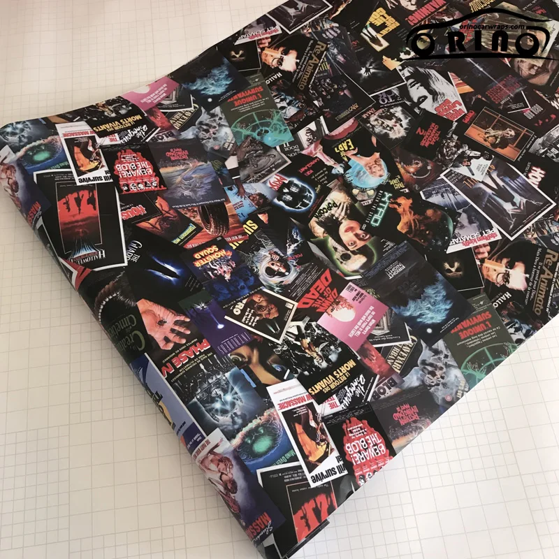Movie Sticker Bomb Vinyl Film-6