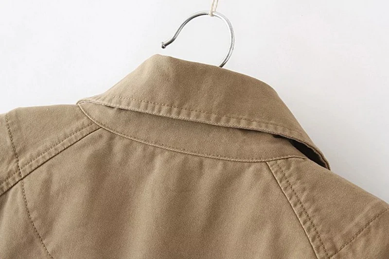 Женское двубортное пальто-ветровка весеннее повседневное Длинное свободное повседневное пальто в стиле Харадзюку негабаритная куртка женская